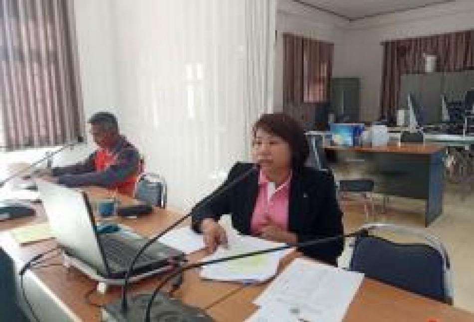 การประชุมคณะกรรมกาติดตามประเมินผลแผนพัฒนาท้องถิ่น