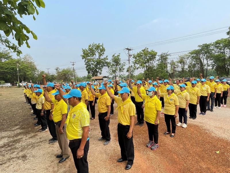 กิจกรรมจิตอาสาพัฒนาในโอกาสวันสำคัญของชาติไทย เนื่องในวันฉัตรมงคล