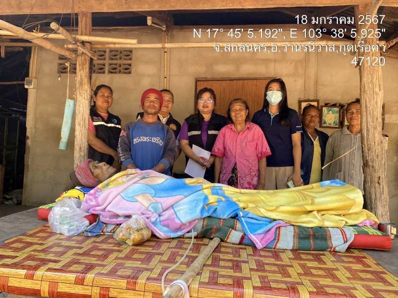 แผนงานสังคมสงเคราะห์ ลงพื้นที่เยี่ยมบ้านและตรวจสอบข้อเท็จจริง หมู่ 9